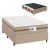 Cama Box Baú Casal Gazin Colchão com Molas 138x188x64cm Flora