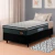 Cama Box Solteiro Colchão Espuma D33 Pillow Top Millenium 88x188x57cm Cinza/Preto Hellen - Suporta a na internet