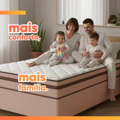 Cama Box Queen Molas Ensacadas Bali 158x198x60cm — foto 7