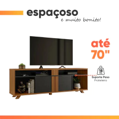 Rack Bancada para TV até 70 Polegadas 1,80m NT 1320 — foto 7