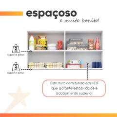Armário Basculante 1,20m Top Class Batrol Branco — foto 4