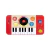 Piano Musical DJ Studio Infantil Vermelho - Hape