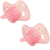 Kit 2 Chupetas Comfort Tamanho 2 Ursinho e Estrela Rosa - Buba na internet