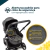 Almofada para Carrinhos SafeComfort Dark Melange & Light Melange - Safety 1st - comprar online