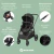 Carrinho com Bebê Conforto Travel System Anna³ Trio Maxi-Cosi Essential Black + Arco Sunny Stroll na internet