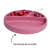 Prato Infantil de Silicone com Divisórias e Sucção Portions Velvet Rose - Minikoioi na internet