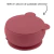 Tigela Urso de Silicone Bowly 450ml Velvet Rose - Minikoioi - loja online