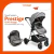Carrinho com Bebê Conforto Travel System Prestige Duo Cinza Melange - Voyage - comprar online