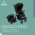Carrinho com Bebê Conforto Travel System Magno Duo Preto Infinito - Infanti - comprar online