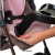 Imagem do Carrinho de Bebê Travel System Milano Reversível II Creme e Rosa - Galzerano