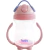 Copo Infantil de Com Alça e Canudo 300 ml Gatinho Rosa - Buba