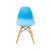 Cadeira Eames Infantil Azul Claro Base Em Madeira - Empório Tiffany na internet