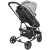 Imagem do Carrinho de Bebê Prima Melange Grafite - Kiddo
