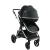 Carrinho com Bebê Conforto Travel System Kansas Silver e Preto - Premium Baby - comprar online