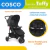 Carrinho com Bebê Conforto Travel System Toffy Preto Absoluto - Cosco na internet