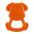 Mordedor Charlie Eco Cachorro Laranja - Chicco