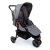 Carrinho com Bebê Conforto Travel System Toffy Duo Cinza Mescla - Cosco na internet