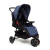 Carrinho de Bebê Delta Azul Mescla - Voyage