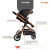 Carrinho com Bebê Conforto Travel System Prestige Duo Preto Terracota - Voyage - loja online