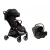 Carrinho de Bebê Combo Parcel Eclipse com Bebê Conforto I-snug