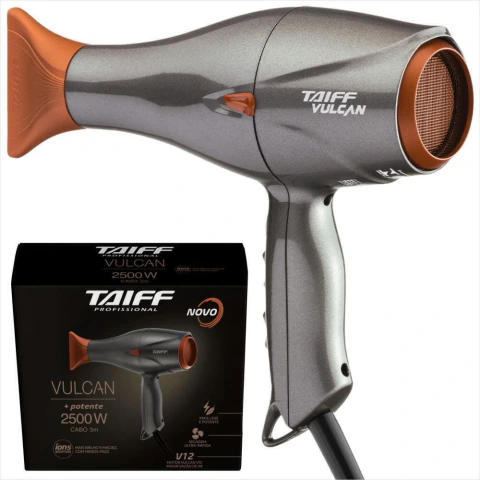 Secador De Cabelo Taiff Vulcan Profissional 2500 W Original