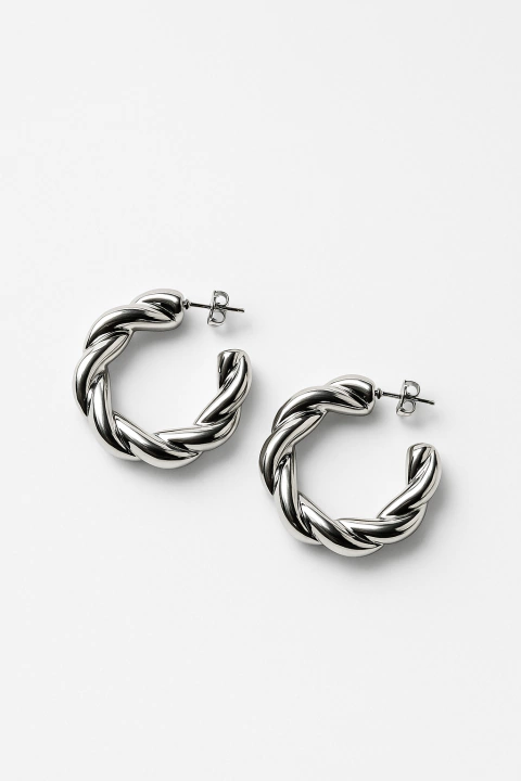 Argola Trançada - comprar online