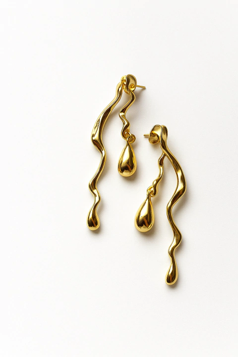 Brinco Brisa Dourado - comprar online