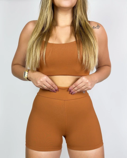 Conjunto Short Royal M - Poliamida