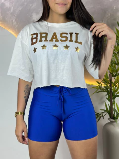 T-SHIRT BRASIL ALGODÃO - DIVERSAS ESTAMPAS
