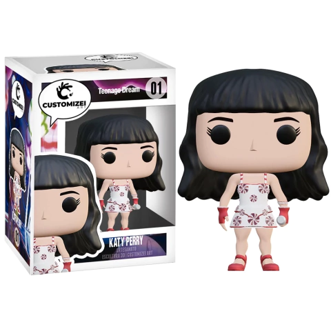 Katy Perry Teenage Dream - Customização Artesanal 3D pop - comprar online