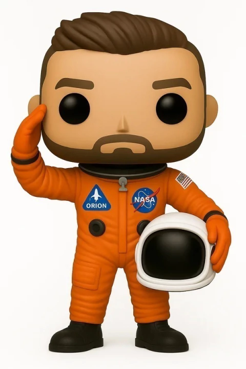 Liam | Drag Me Down | Escultura personalizada en estilo Pop, hecha a mano en 3D - comprar online