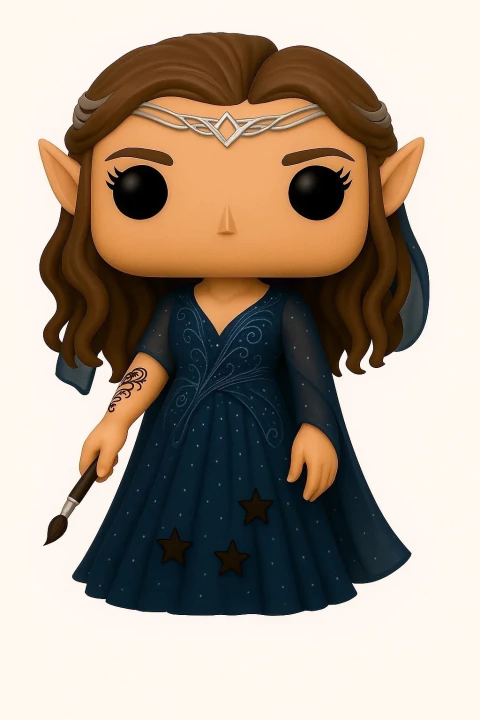 Feyre Archeron de ACOTAR - Custom sculpture in Pop style, handmade 3D - buy online