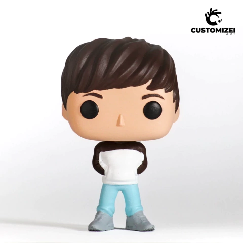 Louis Tomlinson - WALLS THE DEBUT ALBUM - Custom sculpture in Pop style, handmade 3D - buy online
