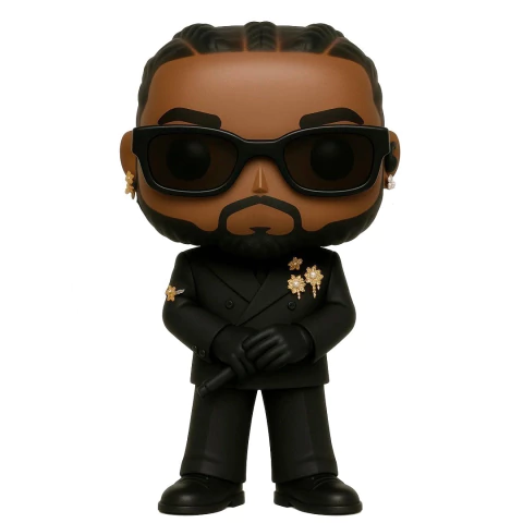 Kendrick Lamar - Custom sculpture in Pop style, handmade 3D - buy online