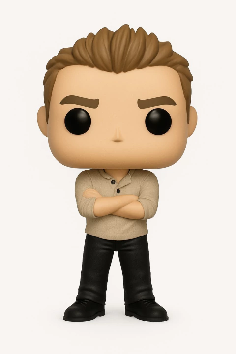 Stefan Salvatore | The vampire diaries | Custom sculpture in Pop style, handmade 3D - buy online