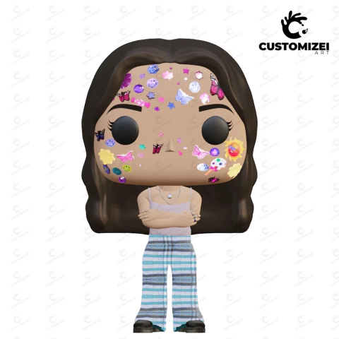 Olivia Rodrigo - Estilo pop Fanart Artesanal 3D - Escultura impressa 3D - comprar online