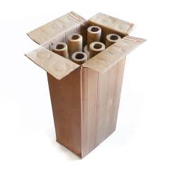 Film stretch 50cm Cristal x 2.5kg con mango. Medidas reales - Extra Material - Caja x 6un. - Emubi