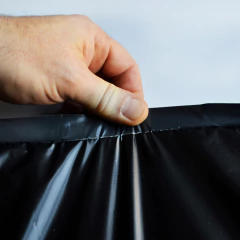 Imagen de Bolsa ecommerce lisa negra 40x55. Pack x 500un.