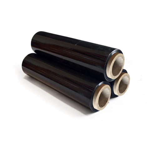Film stretch 50cm Negro x 4kg sin mango. Medidas reales - Extra Material - Caja x 4un. - comprar online