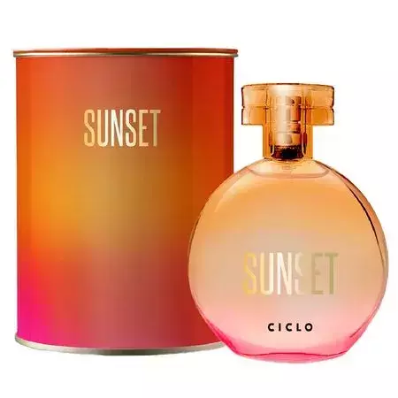 Cosméticos Sunset Deo Colônia 100ml - Ciclo