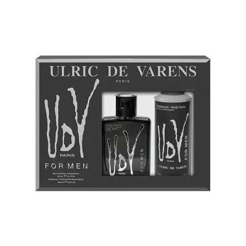 Kit Udv For Men Ulric de Varens Perfume Masculino 100ml + Desodorante Natural Spray 200ml
