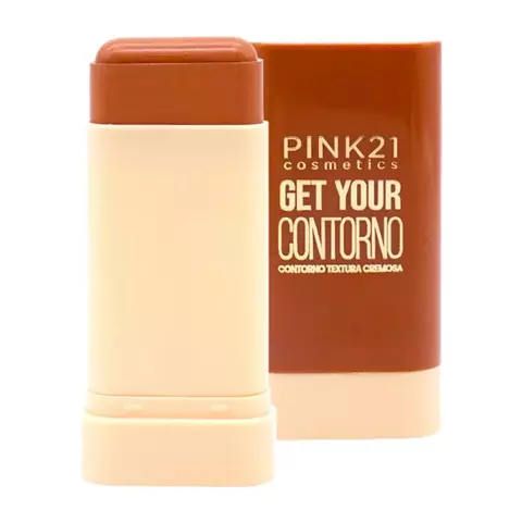 Bronzer e Contorno Stick Cremoso - Pink 21