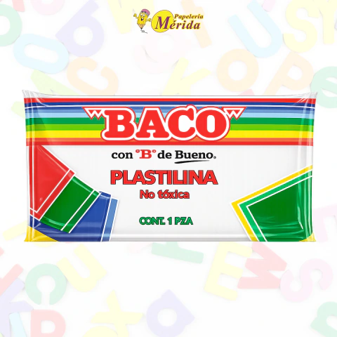 Plastilina Baco Blanco
