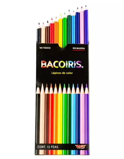 Colores Bacoiris Largos Con 12 - comprar en línea