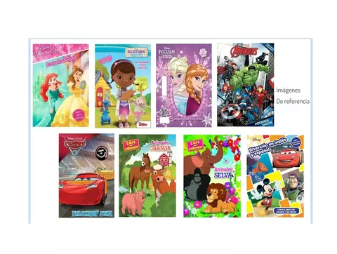 Libro Para Colorear Con 10 Piezas - comprar en línea