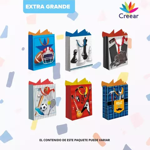 Bolsa Creear Extra Grande con 10 Caballero - comprar en línea