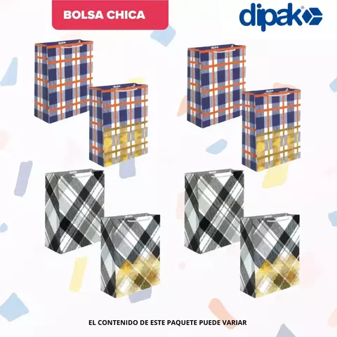 Bolsa Dipak Chica con 10 Texturas Doradas - comprar en línea