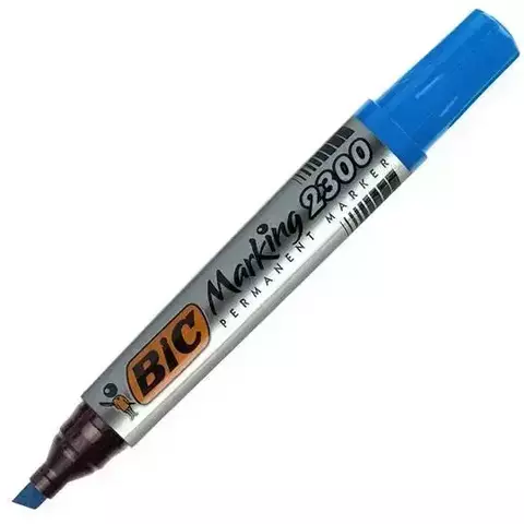 Marcador Grueso Azul Con 6 - comprar en línea