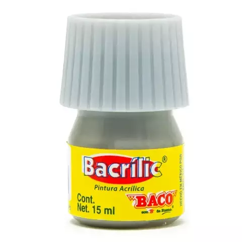 Pintura Acrilica Gris Con 5 - comprar en línea