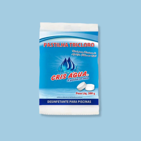 CRIS ÁGUA - PASTILHA DE CLORO 200GR - comprar online